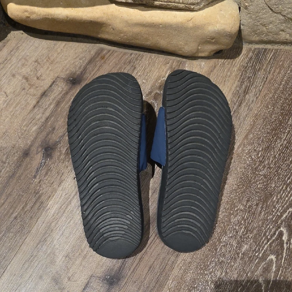Nike Bright Blue Slide Sandals